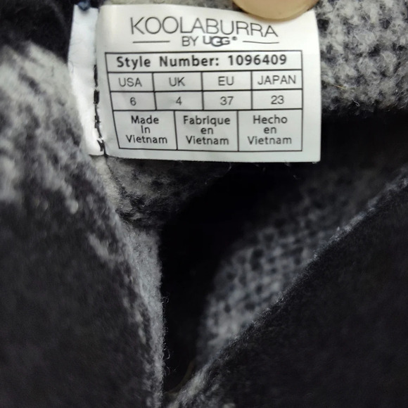 Koolaburra by UGG Black Kinslei Winter Boots Size 6 - Picture 5 of 6